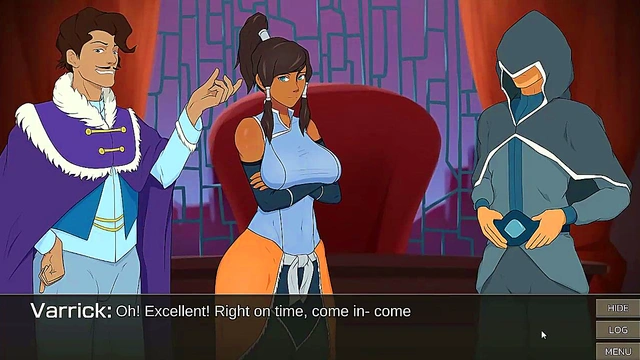 Busty Hentai Babe Cums Hard in Animated Erogame Adventure