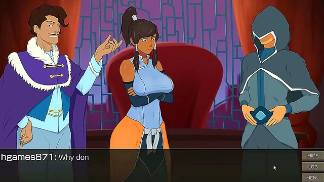 Busty Hentai Babe Cums Hard in Animated Erogame Adventure