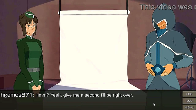 Busty Hentai Babe Cums Hard in Animated Erogame Adventure