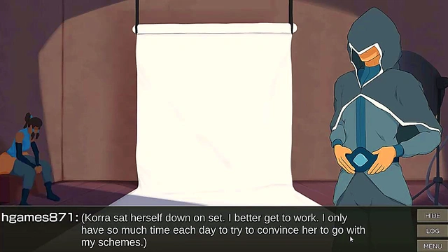 Busty Hentai Babe Cums Hard in Animated Erogame Adventure