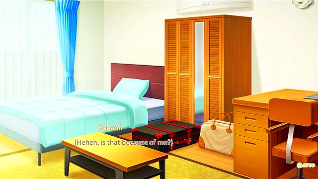 Sweet Fantasy – New Anime Couple’s Tender Kiss Leads to Passionate Night