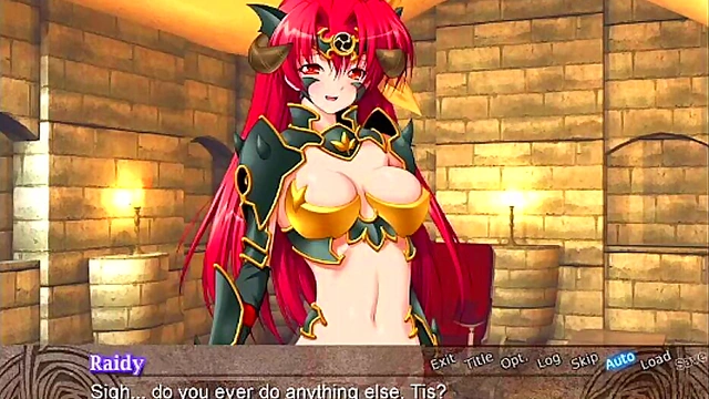 Mell from Lightning Warrior Raidy III – Anime Sex Goddess in Game Gallery