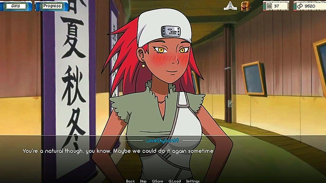 Sexy Naked Ninja Babes Seduce Trainers in 3D Anime Adventure