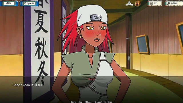 Sexy Naked Ninja Babes Seduce Trainers in 3D Anime Adventure