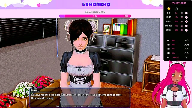 Busty VTuber Maid Gets Fucked Hard in BDSM Anal Scene for Multiple OrgasmsCreampie