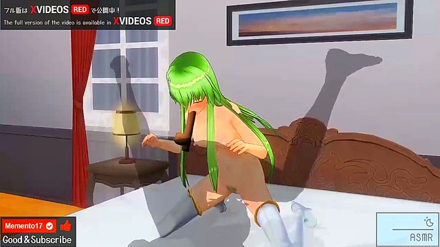 Sadistic C.C. Seduces With Uncensored Hentai Anime ASMR Action