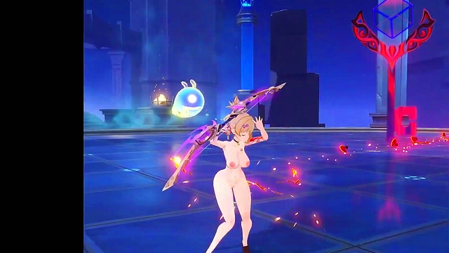 Yoimiya from Genshin Impact Gets Naughty in Hentai Game Mod