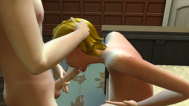 3D Anime Boss Gets Fucked By Her Employee In The Sims Yuri Adventure