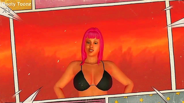 Big Booty Transformation – Busty Anime Chick Gets Remixed In 3D Hentai Action