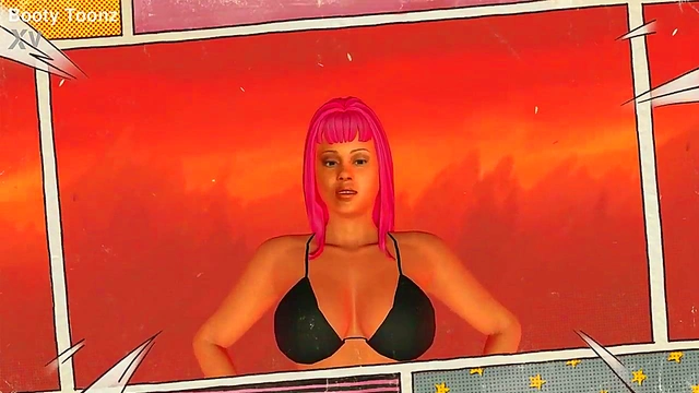 Big Booty Transformation – Busty Anime Chick Gets Remixed In 3D Hentai Action