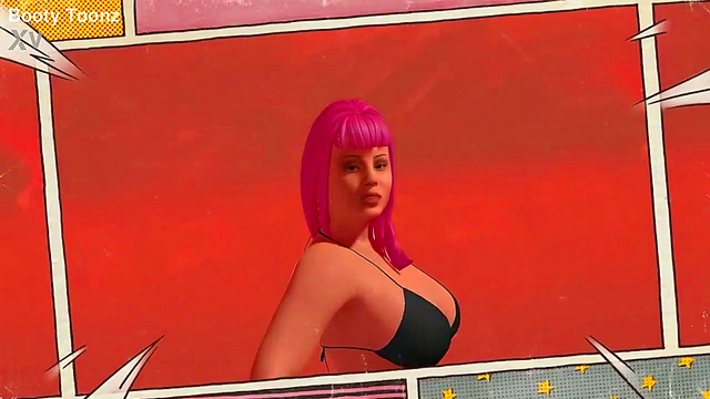 Big Booty Transformation – Busty Anime Chick Gets Remixed In 3D Hentai Action