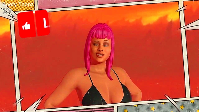 Big Booty Transformation – Busty Anime Chick Gets Remixed In 3D Hentai Action