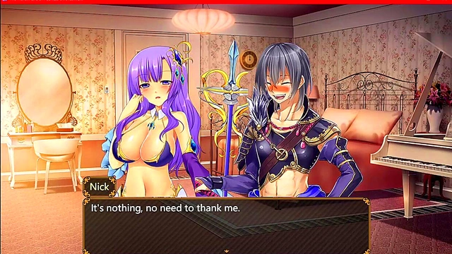 Nick X Pandora – Sexy Game Anime Scene With Hot Hentai Action