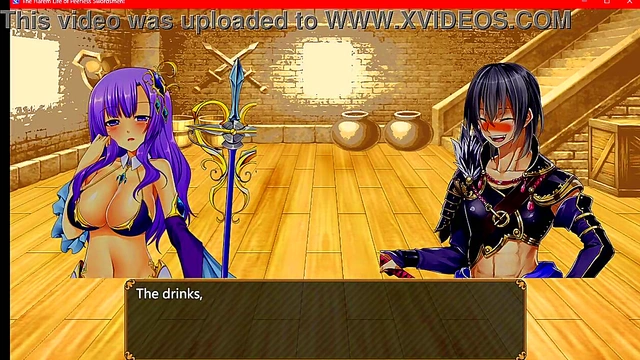 Nick X Pandora – Sexy Game Anime Scene With Hot Hentai Action