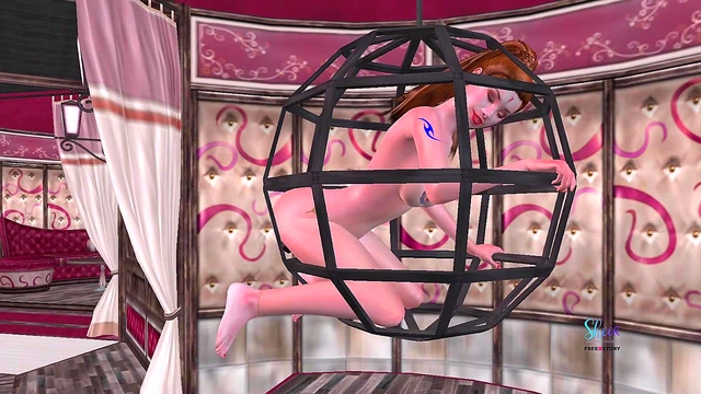 Tamil Anime Seductress Tempts Man for Passionate Encounter