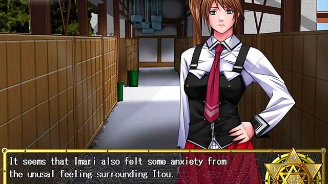 Busty Anime Babe Seduces in Bible Black The Infection Visual Novel Playthrough Pt1