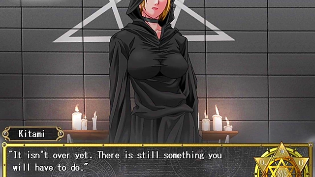 Busty Anime Babe Seduces in Bible Black The Infection Visual Novel Playthrough Pt1