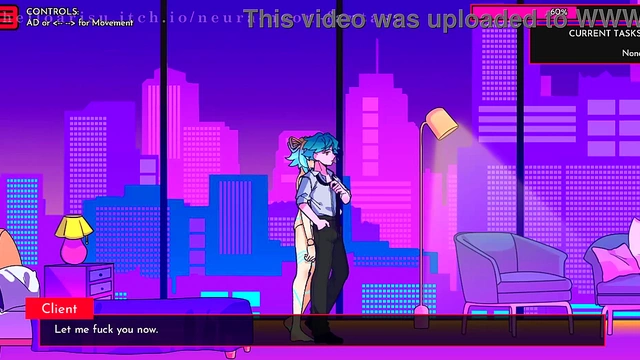 Cute Anime Chick Enjoys Erotic NEURA –NEON Fantasy Day 3