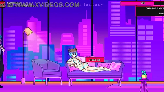 Cute Anime Chick Enjoys Erotic NEURA –NEON Fantasy Day 3