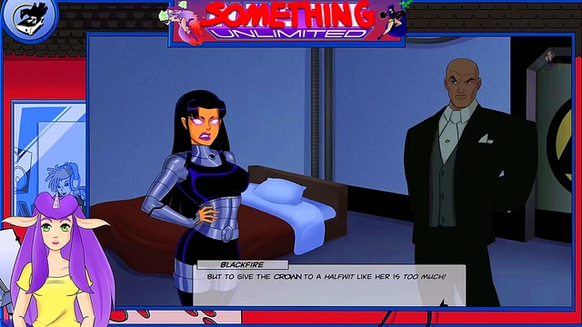 Blonde Super-Heroine Fucks Lex Luthor in Steamy Hentai Justice League Anime