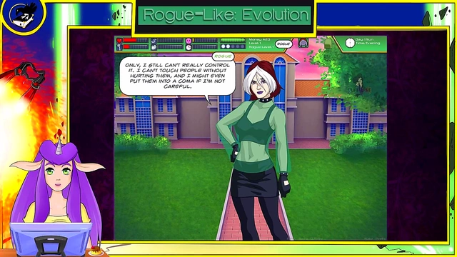 Hot X-Men Anime Rogue Enjoys Big Dick In Shower For Pussy Pleasure