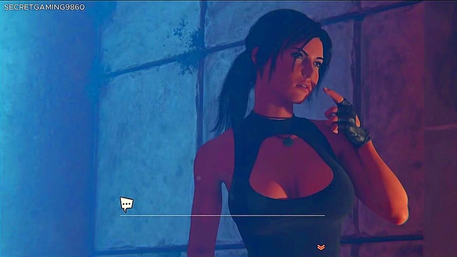 Lara Explores Cave in Threesome Then Gets Fucked by Demon with Huge Cock