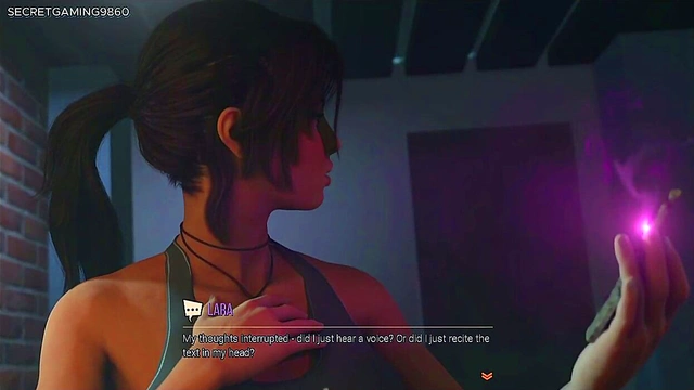 Lara Explores Cave in Threesome Then Gets Fucked by Demon with Huge Cock