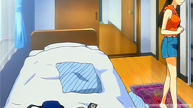 Horny Teen Caught Masturbating by New Boyfriend for Kinky Double Penetration Orgasm