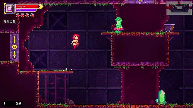 Challenge Scarlet Maiden's 3rd Floor Boss for Steamy Game-Play Sex Action