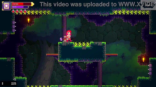 Challenge Scarlet Maiden's 3rd Floor Boss for Steamy Game-Play Sex Action