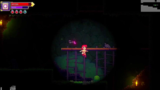 Challenge Scarlet Maiden's 3rd Floor Boss for Steamy Game-Play Sex Action