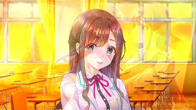 Sweet First Kiss – Anime Couple's Tender Moment Turns Erotic