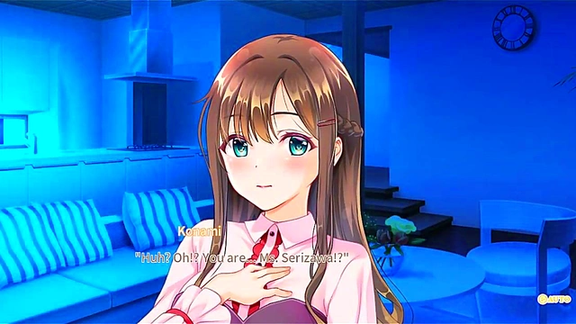 Sweet First Kiss – Anime Couple's Tender Moment Turns Erotic