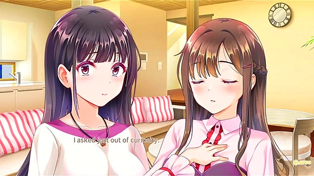 Sweet First Kiss – Anime Couple's Tender Moment Turns Erotic