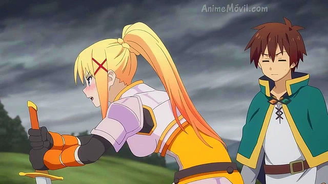 Konosuba Anime Chick Gets Fucked In Hot Hentai Action Scene