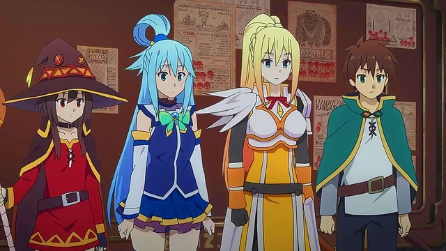 Konosuba Anime Chick Gets Fucked In Hot Hentai Action Scene