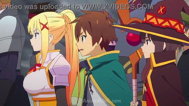 Konosuba Anime Chick Gets Fucked In Hot Hentai Action Scene