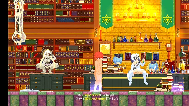 Hentai Sex Game – Castle of Temptation - Bondage, Pixel Art Porn Adventure