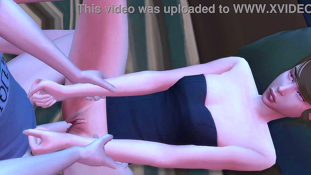 Teen Student Fucks Teacher With Huge Cock for Bukkake Creampie Anal Fun