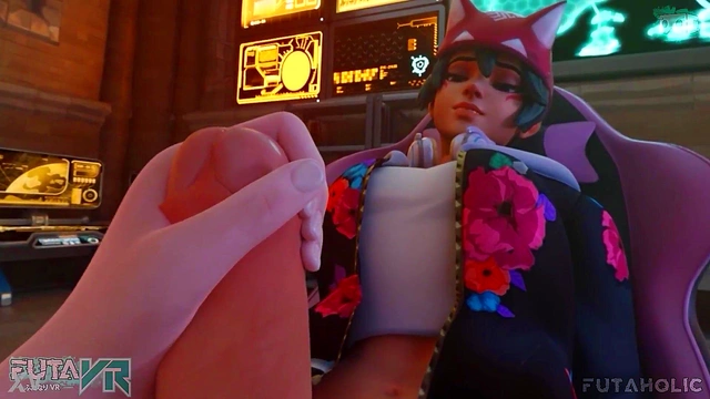 Kiriko Jerks Big Dick In 3D Hentai VR Handjob POV MasturbationFantasy