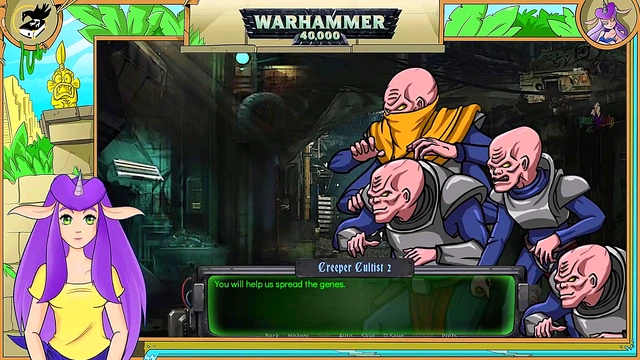 Brunette Warhammer 40k Inquisitor Trains Orcs With Small Tits & Big Boobs ASMR