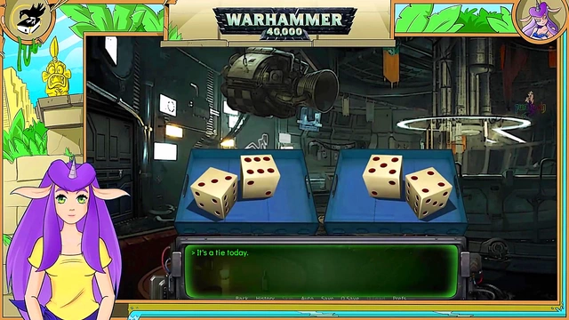 Brunette Warhammer 40k Inquisitor Trains Orcs With Small Tits & Big Boobs ASMR