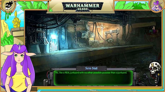 Brunette Warhammer 40k Inquisitor Trains Orcs With Small Tits & Big Boobs ASMR