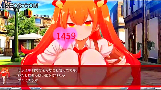 Horny Hentai Babe Enjoys Intense Titty Fuck Session