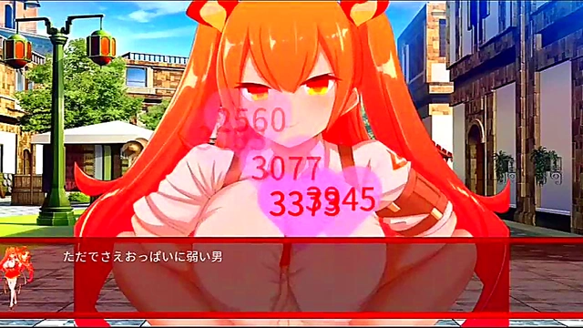 Horny Hentai Babe Enjoys Intense Titty Fuck Session