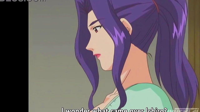 Lucky Step Son Fucks Hot MILF StepMom & Horny Anime Stepsister Threesome