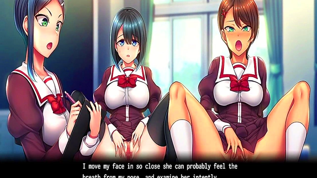 Horny Monster Girl Satisfies Desires in Secret Saimin Gakuen Anime Scenes Pt. 2