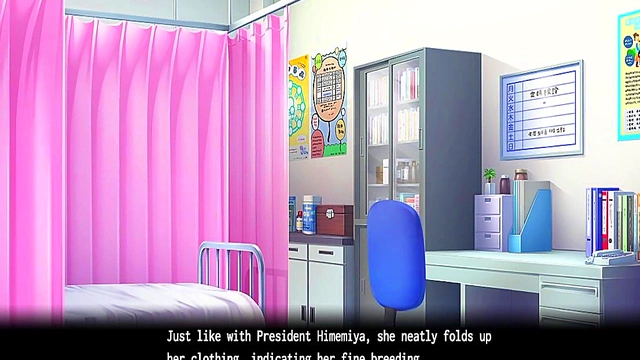 Horny Monster Girl Satisfies Desires in Secret Saimin Gakuen Anime Scenes Pt. 2