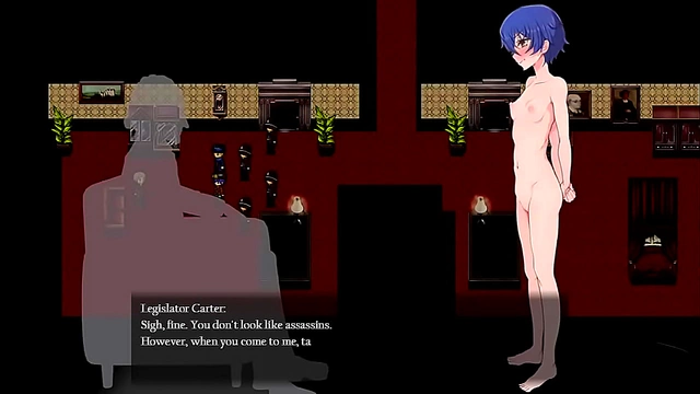 Hentai Detective Gets Naked for Old Man in Steam City Fetish Scene