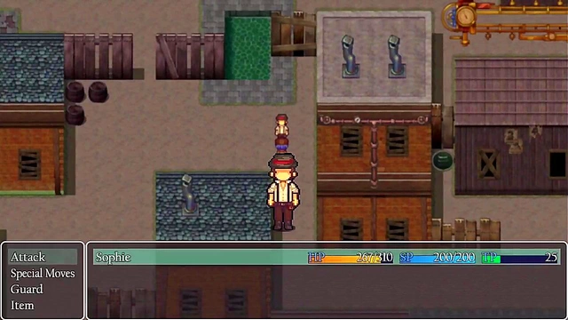 Hentai Detective Gets Naked for Old Man in Steam City Fetish Scene